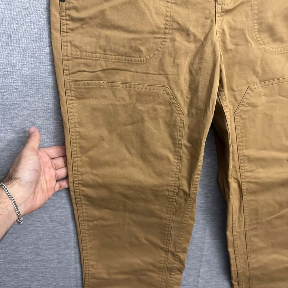 Stio Women's Size 4 Rivet Twill Double Knee Carpenter Slim Leg Pants - Picture 6 of 16